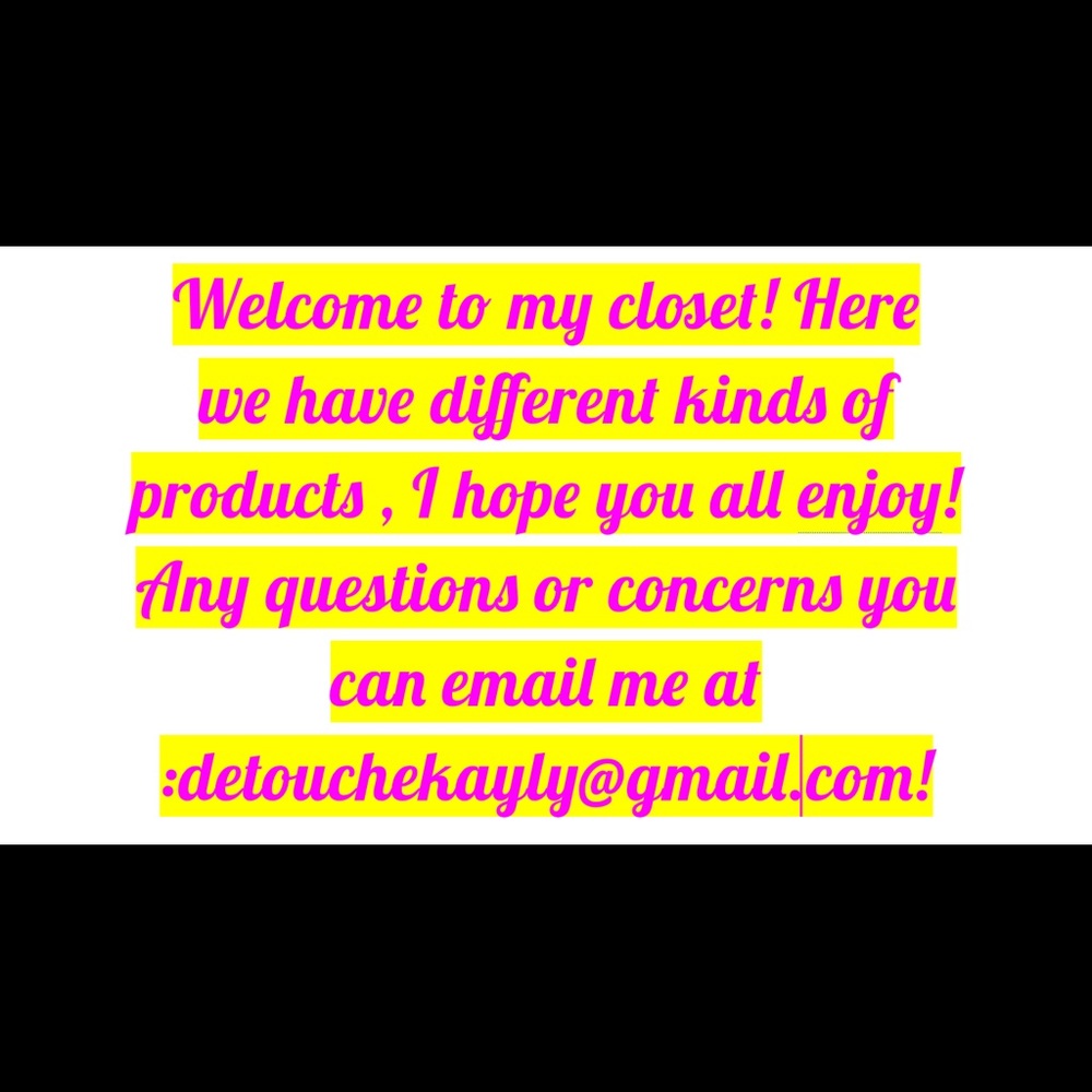 Welcome to my closet!